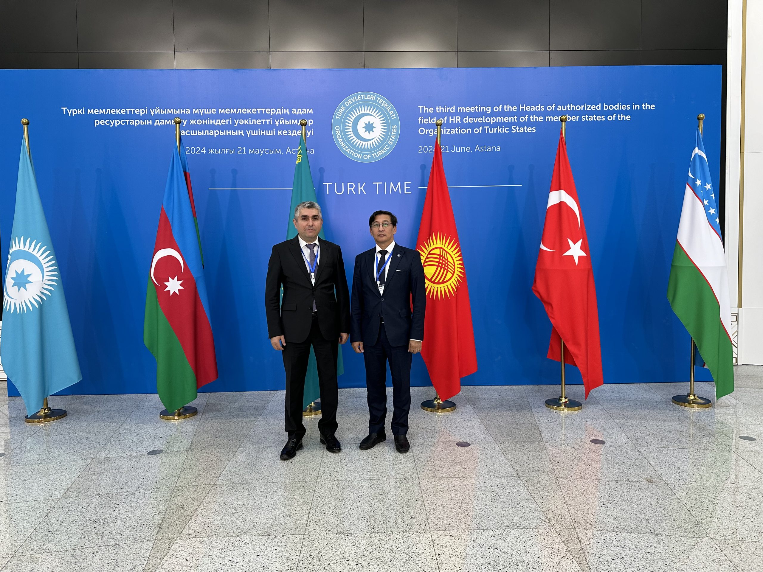 DİA-nın nümayəndə heyəti Qazaxstanda Türk Dövlətləri Təşkilatına üzv ölkələrin insan resurslarının inkişafına dair növbəti görüşündə iştirak edib