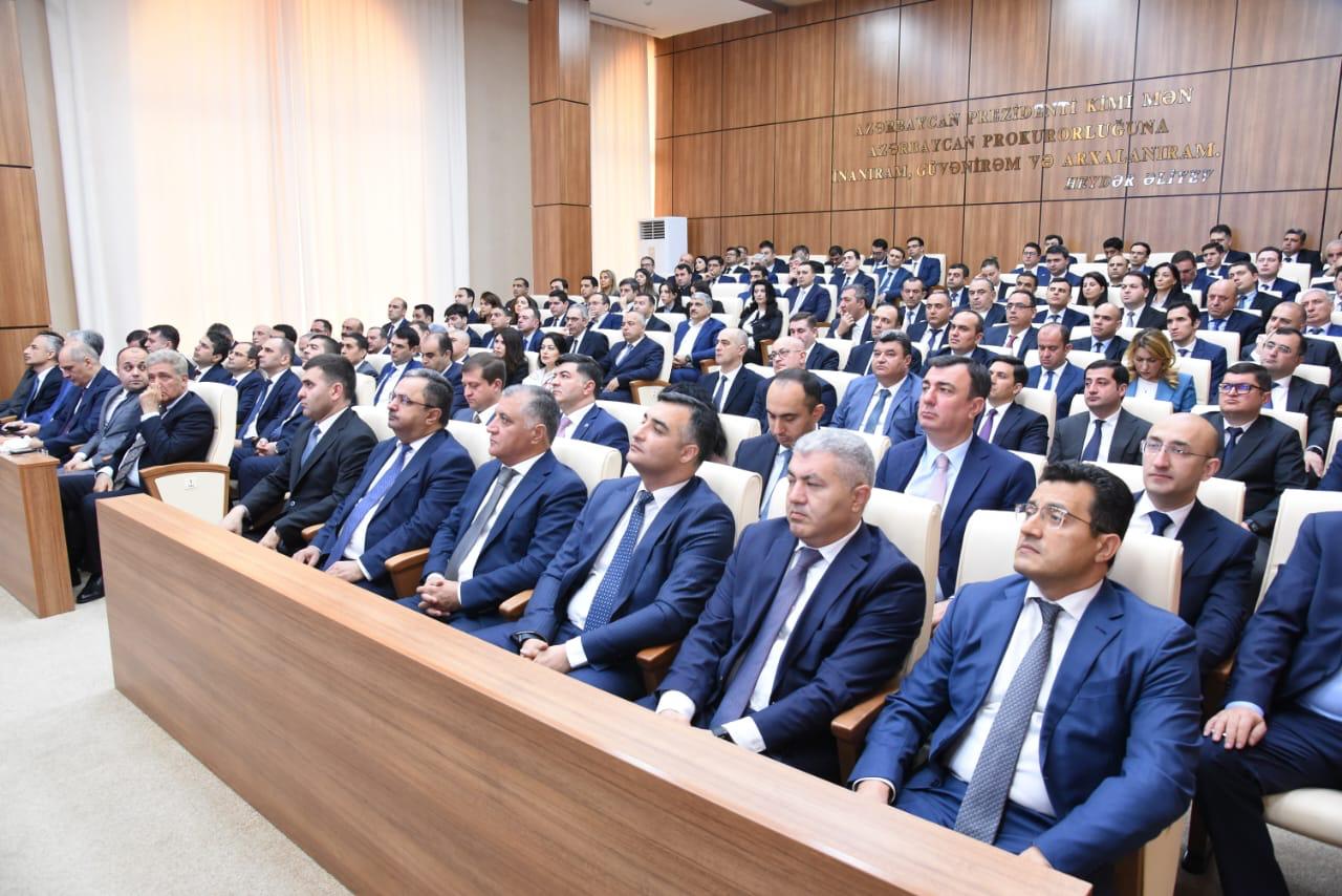 Baş Prokurorluqda "Yaşıl Dünya naminə həmrəylik ili"nə həsr olunmuş tədbir keçirilib