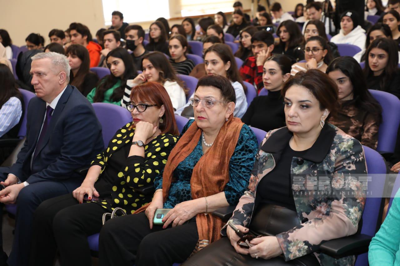 "Heydər Əliyev Azərbaycanda gənclər siyasətinin banisidir" mövzusunda elmi-praktik konfrans keçirilib