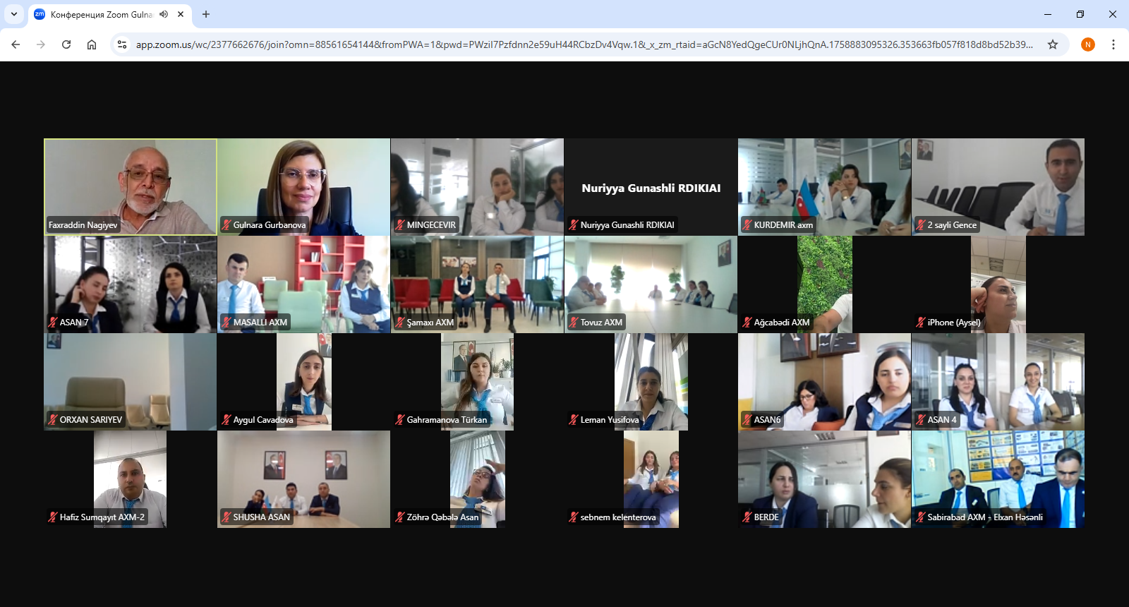 Azərbaycan Respublikasının Prezidenti yanında Dövlət İdarəçilik Akademiyasında “ASAN xidmət” mərkəzlərinin əməkdaşları üçün “Dövlət qulluğuna dair qanunvericilik və onun tətbiqi” mövzusunda təlim keçirilib