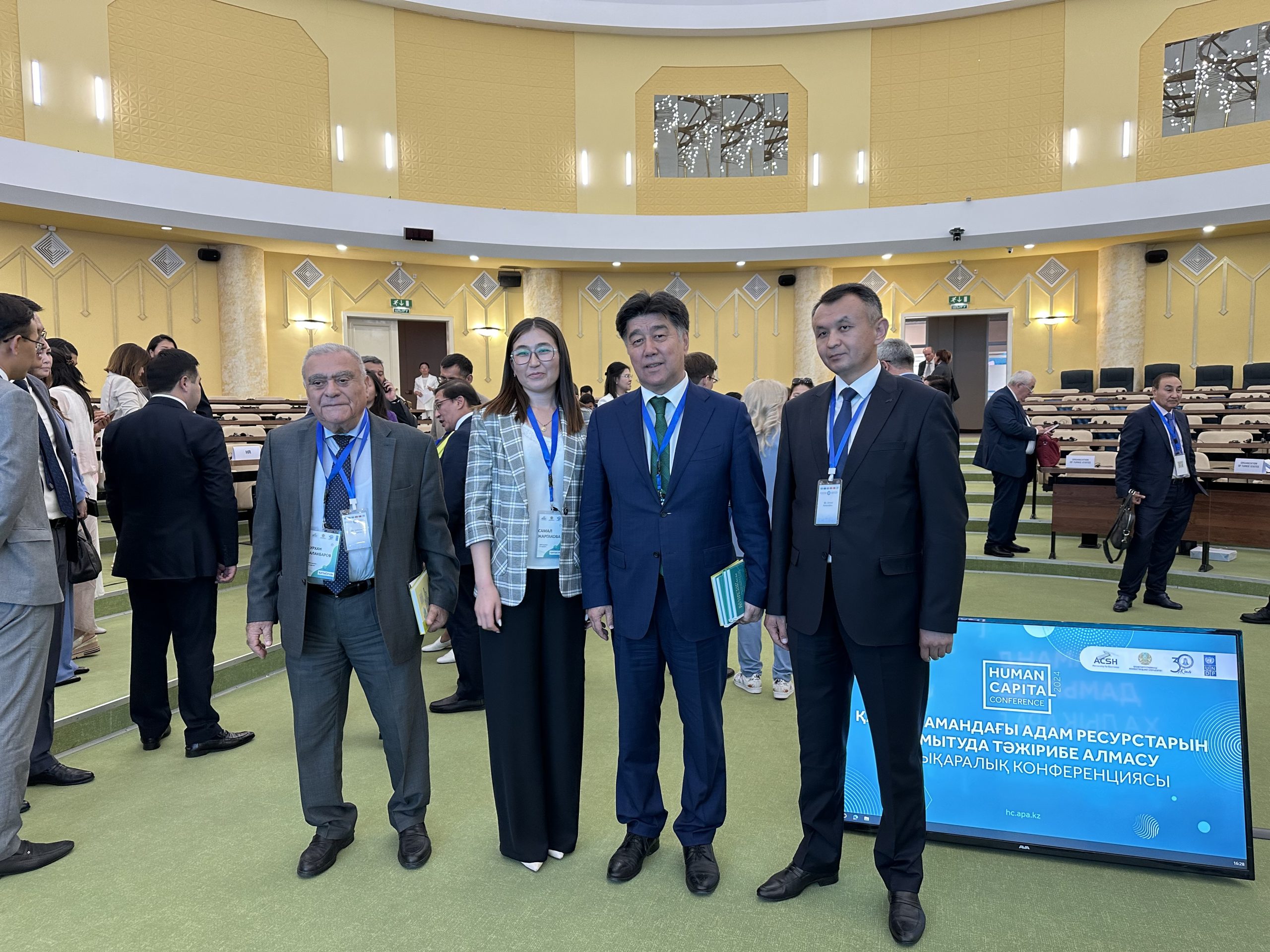 DİA-nın nümayəndə heyəti Qazaxstanda Türk Dövlətləri Təşkilatına üzv ölkələrin insan resurslarının inkişafına dair növbəti görüşündə iştirak edib