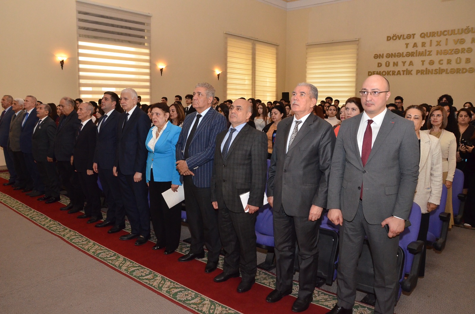 DİA-da 8 Noyabr - Zəfər Günü ilə əlaqədar konfrans baş tutmuşdur.