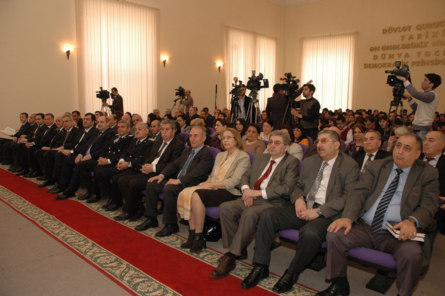 “Azərbaycana qarşı Sumqayıt təxribatı. Qriqoryanın işi” adlı monoqrafiyasının təqdimatı