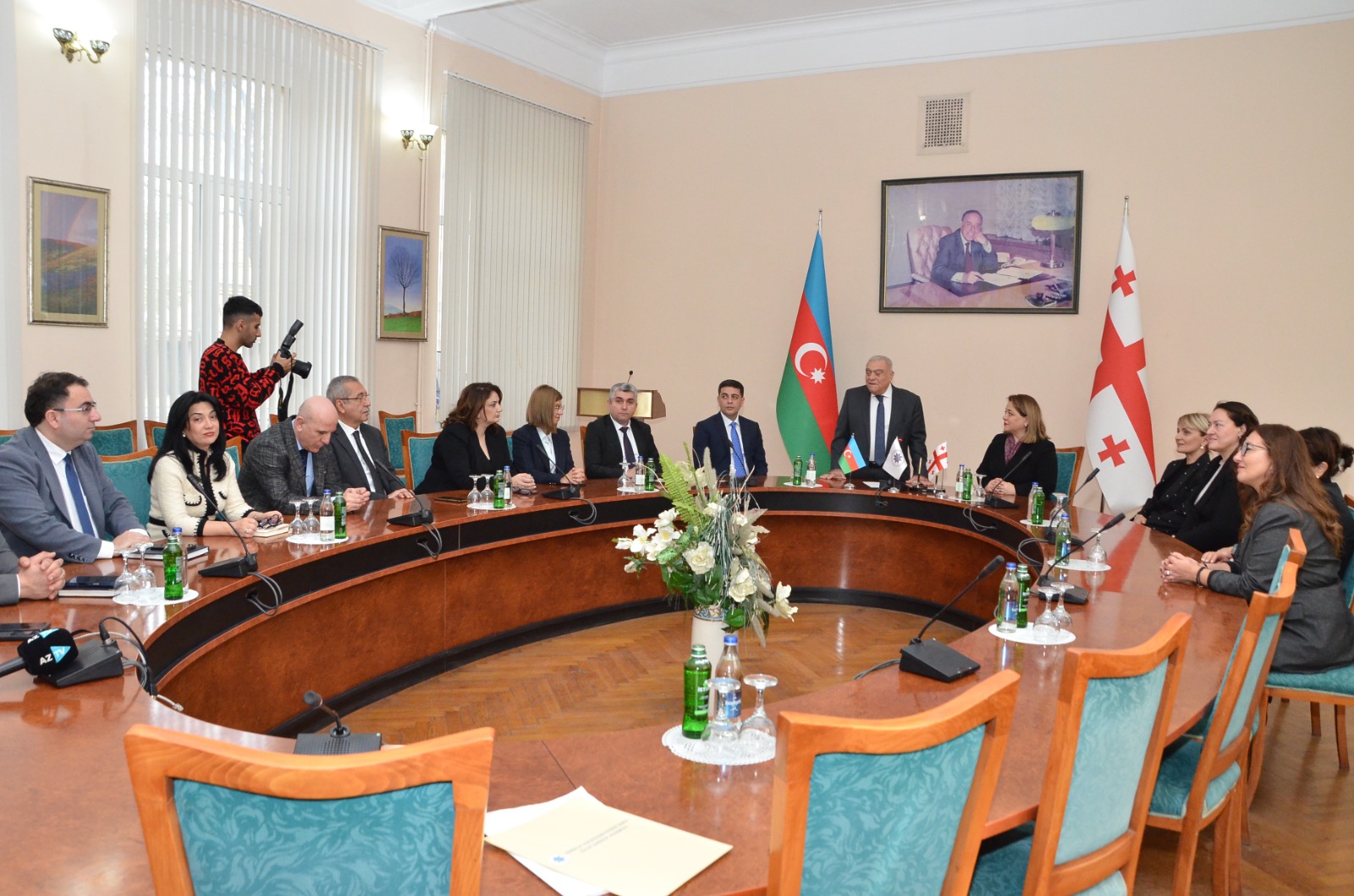 Azərbaycan Respublikasının Prezidenti yanında Dövlət İdarəçilik Akademiyası və Gürcüstanın Zurab Jvaniya adına Dövlət İdarəçilik Məktəbi arasında əməkdaşlıq haqqında memorandum imzalanıb