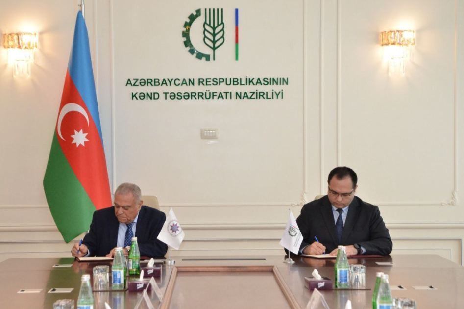 Kənd Təsərrüfatı Nazirliyi və Dövlət İdarəçilik Akademiyası arasında əməkdaşlıq memorandumu imzalanıb