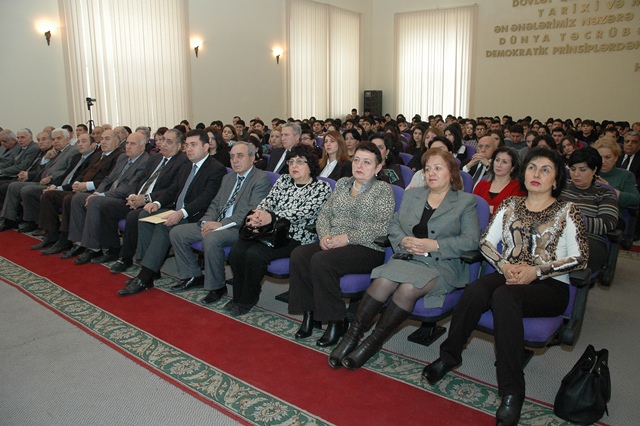 20 yanvar faciəsinin iyirmi dördüncü ildönümünün qeyd edilməsi ilə əlaqədar təsdiqlənmiş Tədbirlər Planına uyğun olaraq elmi-praktik konfrans keçirilmişdir