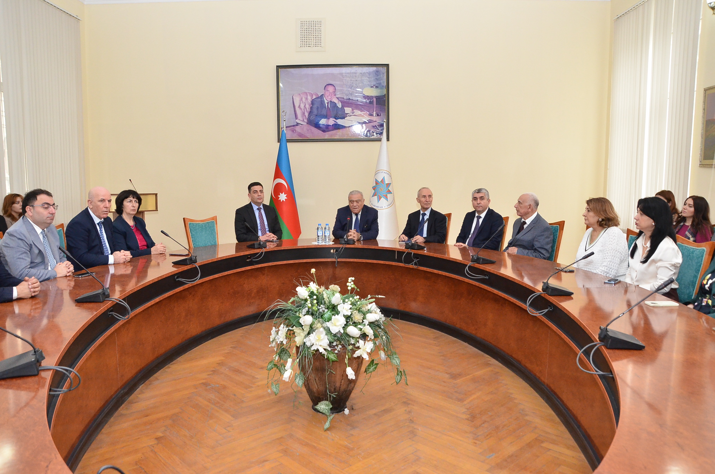 Oktyabrın 29-da DİA-da  Azərbaycan Milli Elmlər Akademiyasının 80 illik yubileyinə həsr olunmuş tədbir keçirilib.