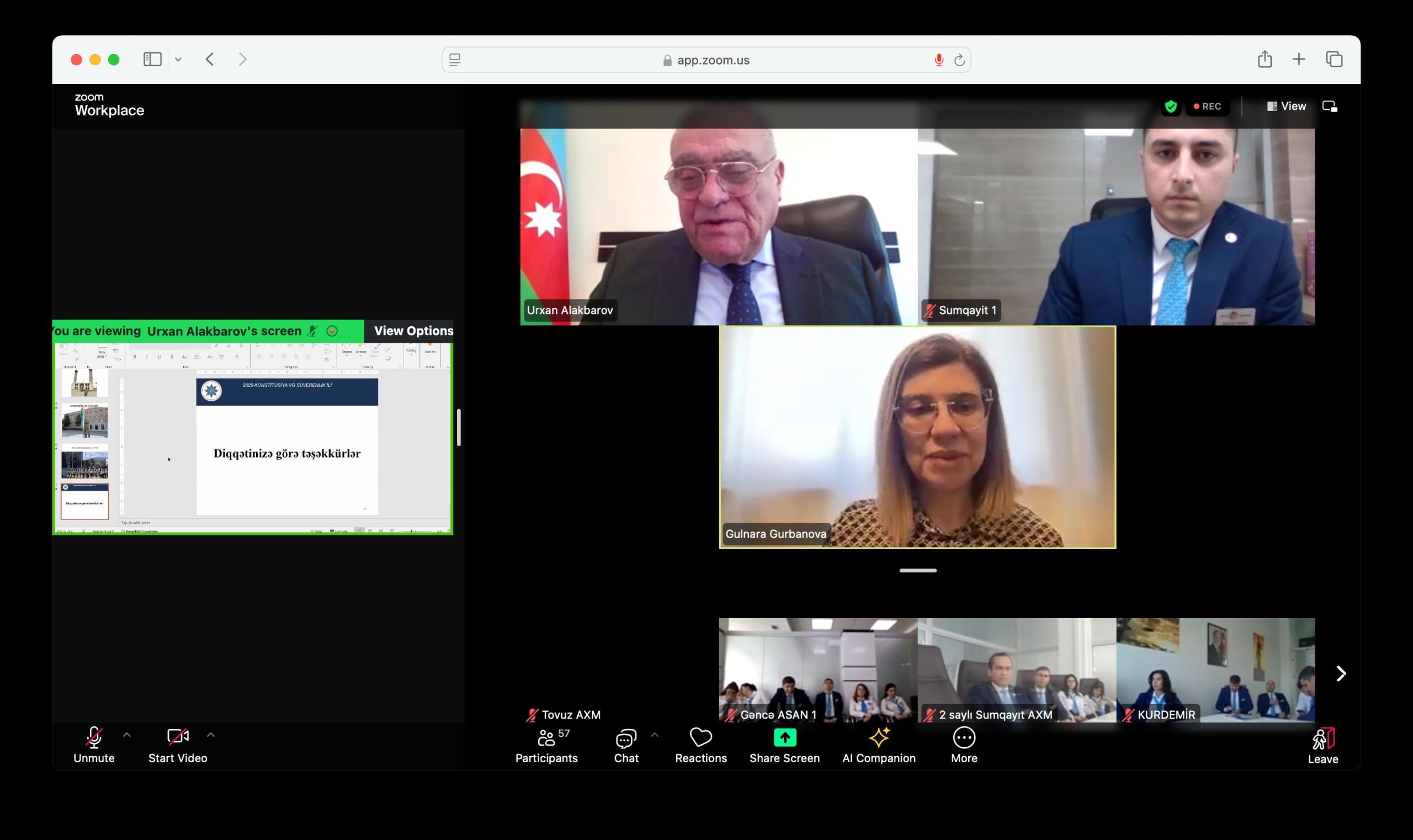 Azərbaycan Respublikasının Prezidenti yanında Dövlət İdarəçilik Akademiyasında “ASAN xidmət” mərkəzlərinin əməkdaşları üçün təlim keçirildi