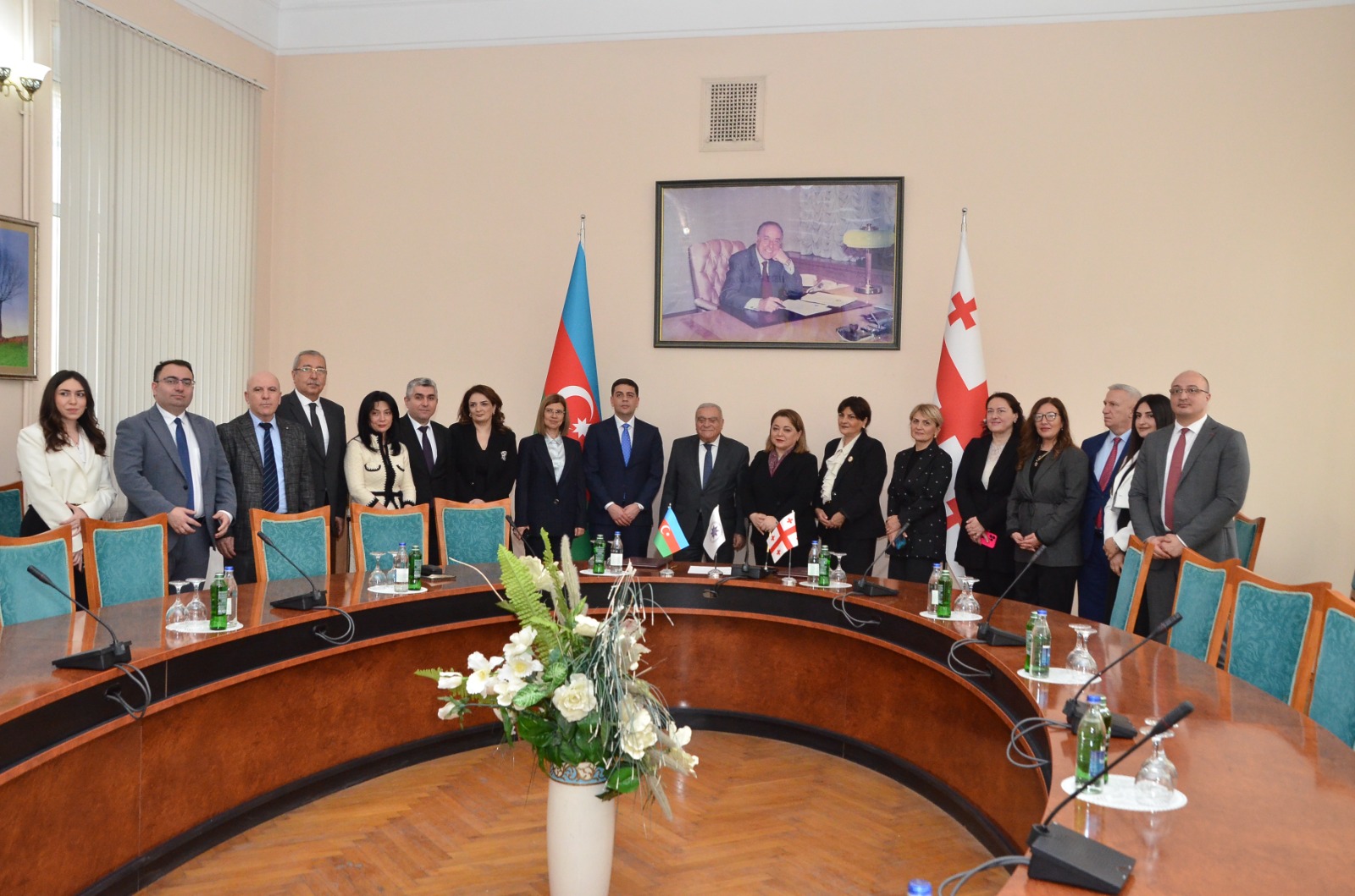 Azərbaycan Respublikasının Prezidenti yanında Dövlət İdarəçilik Akademiyası və Gürcüstanın Zurab Jvaniya adına Dövlət İdarəçilik Məktəbi arasında əməkdaşlıq haqqında memorandum imzalanıb