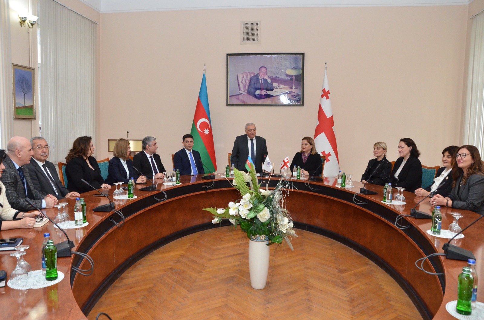 Azərbaycan Respublikasının Prezidenti yanında Dövlət İdarəçilik Akademiyası və Gürcüstanın Zurab Jvaniya adına Dövlət İdarəçilik Məktəbi arasında əməkdaşlıq haqqında memorandum imzalanıb