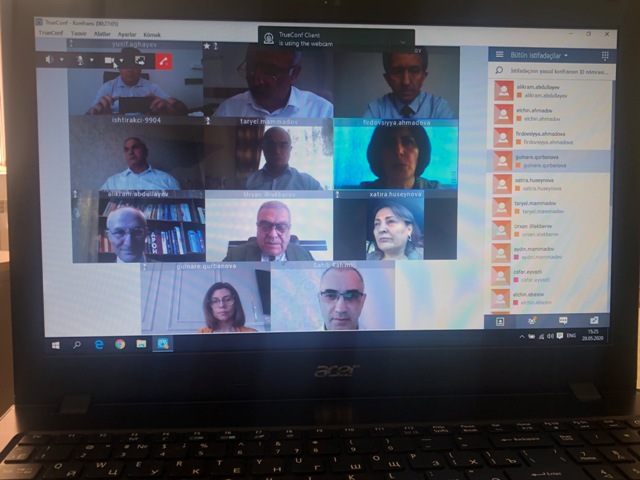 Dövlət İdarəçilik Akademiyasında onlayn elmi konfrans keçirilib