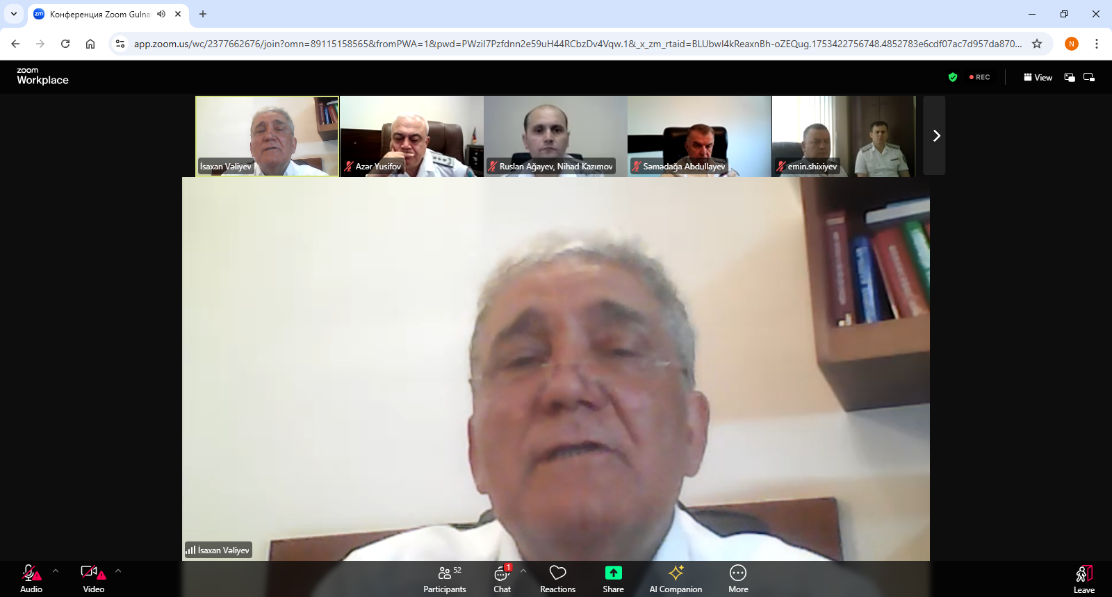 DİA-da Dövlət Miqrasiya Xidmətinin əməkdaşları üçün “Ümummilli Lider Heydər Əliyev müstəqil Azərbaycan Konstitusiyasının müəllifidir” adlı təlim keçirilmişdir