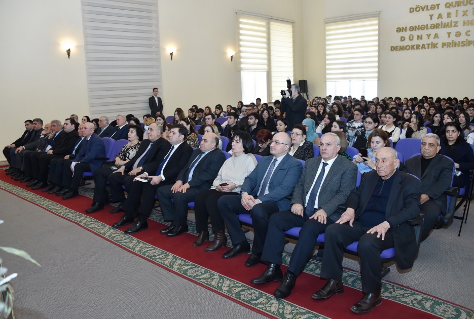 Dövlət İdarəçilik Akademiyasında Xocalı soyqırımının 32-ci ildönümü ilə əlaqədar tədbir keçirilib