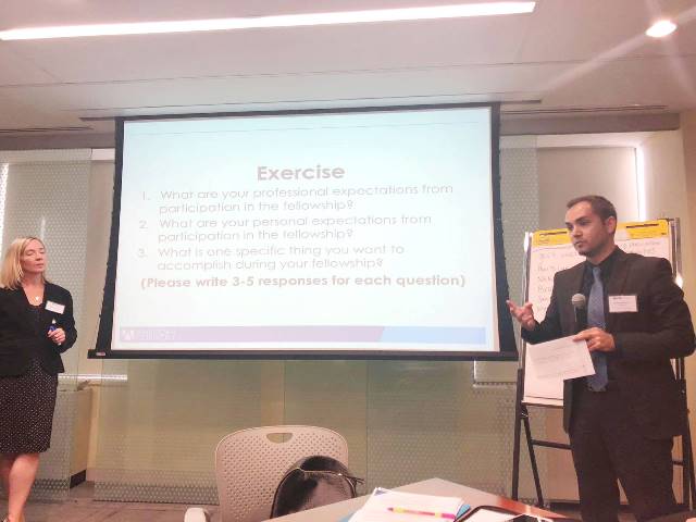 Dövlət İdarəçilik Akademiyasının müəllimi ABŞ-da təcrübə keçib