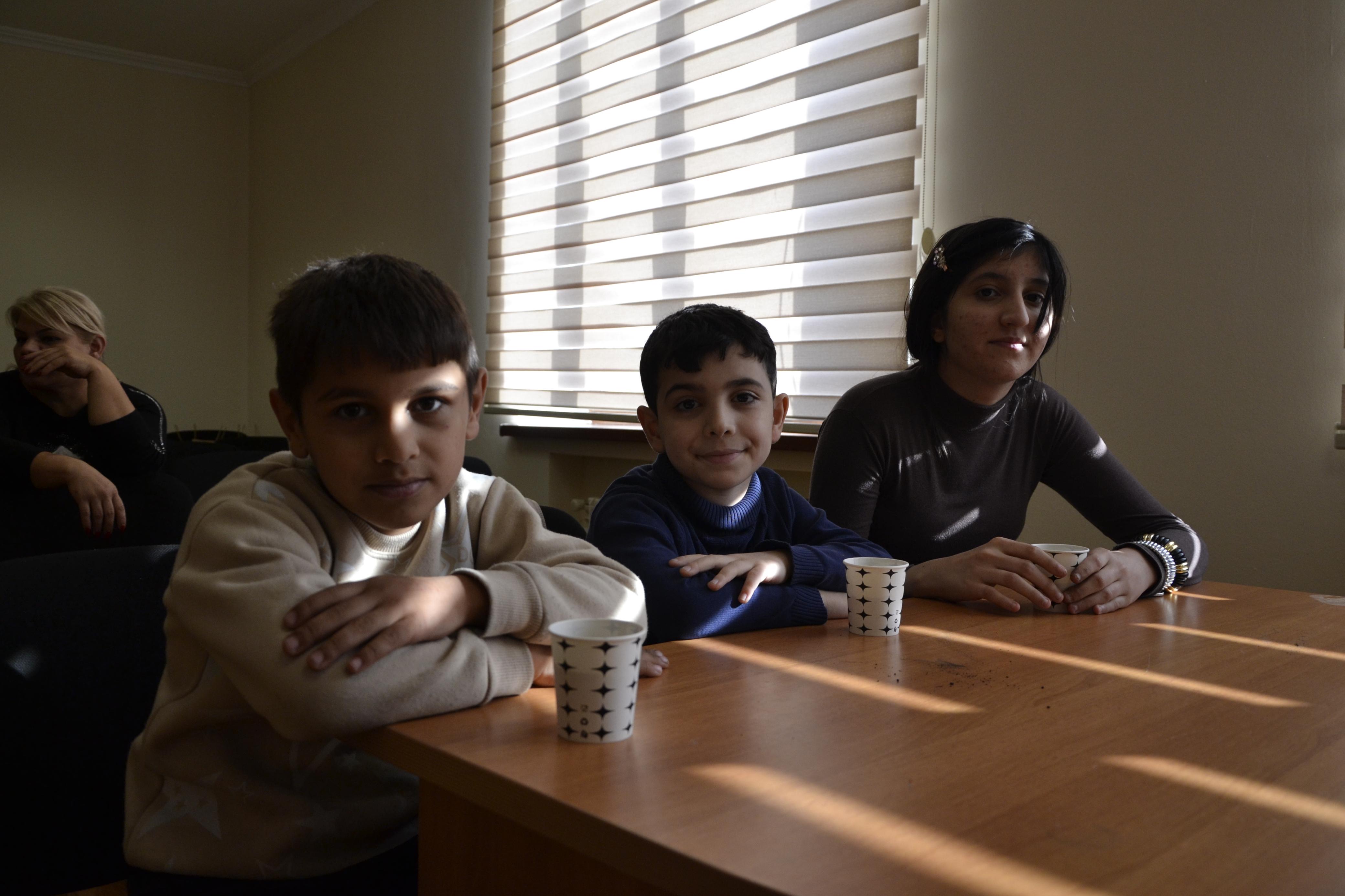 Müəllim və tələbələrimiz internat məktəbində şagirdlərlə görüşmüşlər