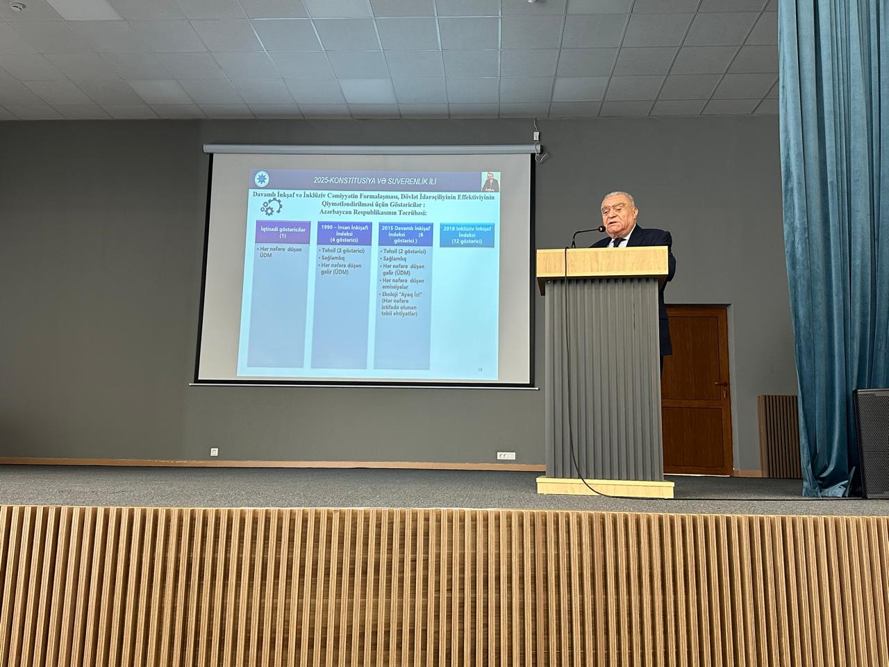 Xankəndi şəhərində suverenlik mövzusunda ilk tədbir keçirilib