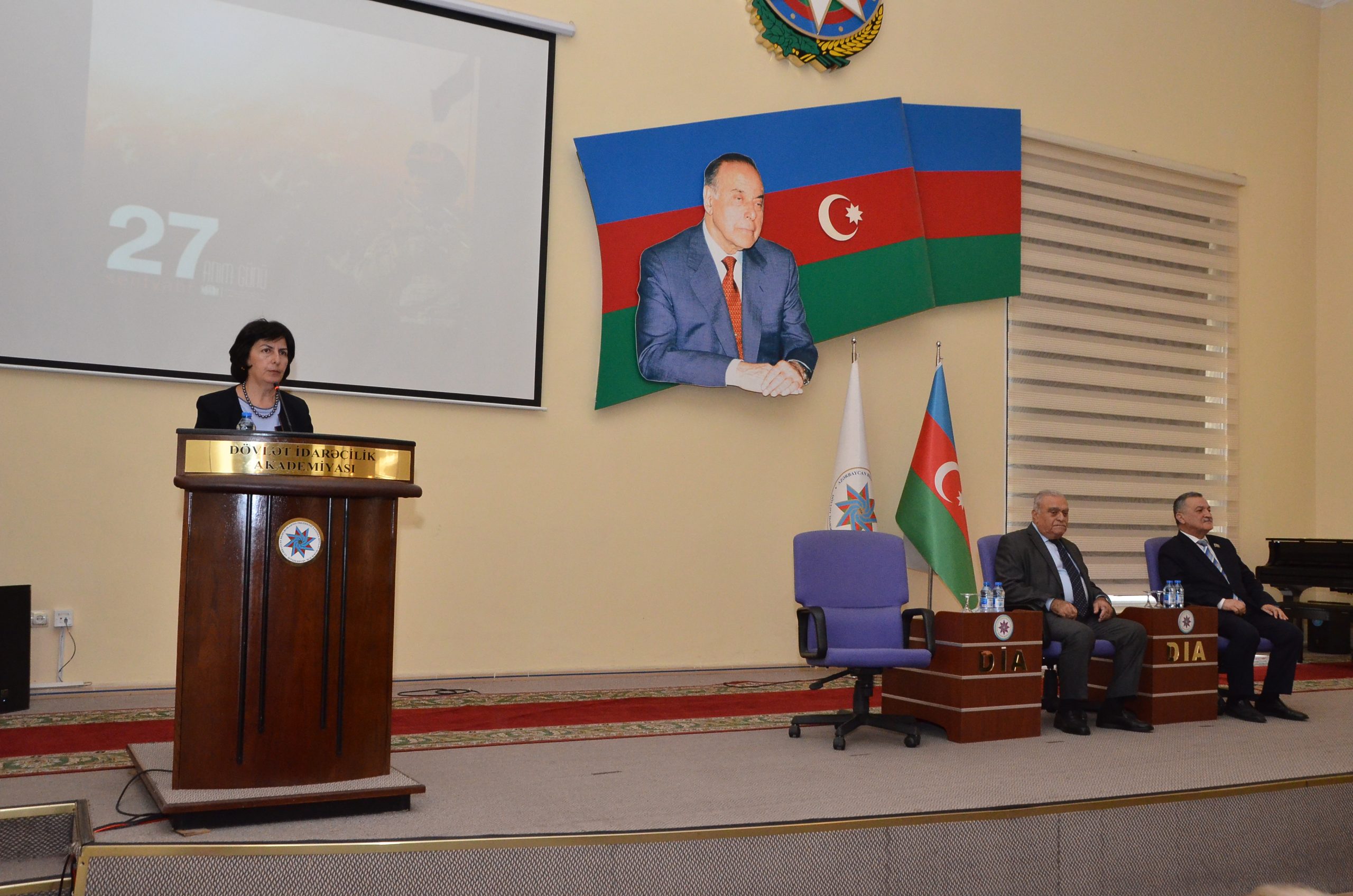 Dövlət İdarəçilik Akademiyasında 27 Sentyabr – Anım Günü ilə bağlı silsilə tədbirlər keçirilib