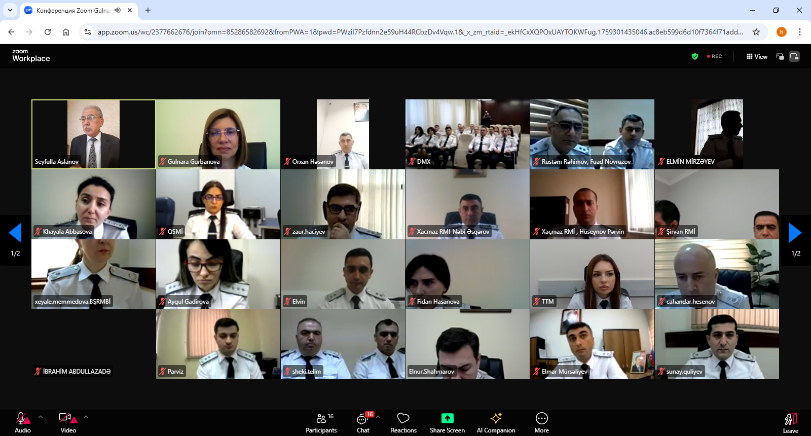 Azərbaycan Respublikası Prezidentinin yanında Dövlət İdarəçilik Akademiyasında Azərbaycan Respublikası Dövlət Miqrasiya Xidmətinin əməkdaşları üçün “Dövlət idarəçiliyində anti-korrupsiya siyasəti” mövzusunda təlim keçirilmişdir.