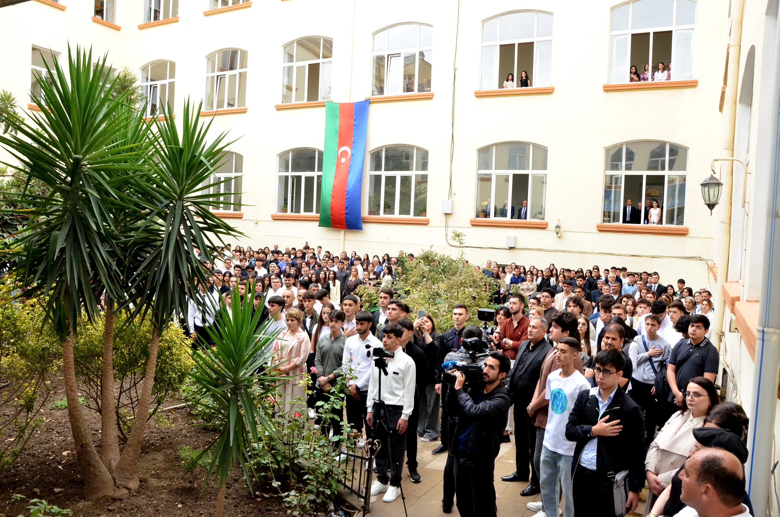 Sentyabrın 15-də Dövlət İdarəçilik Akademiyasında Bilik Günü və yeni dərs ilinin başlanması qeyd olunub