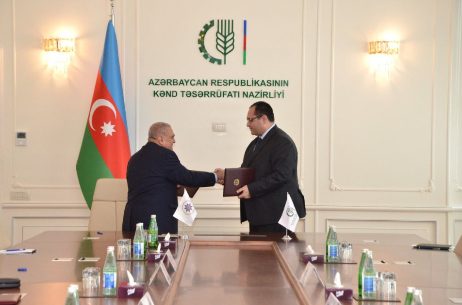 Kənd Təsərrüfatı Nazirliyi və Dövlət İdarəçilik Akademiyası arasında əməkdaşlıq memorandumu imzalanıb