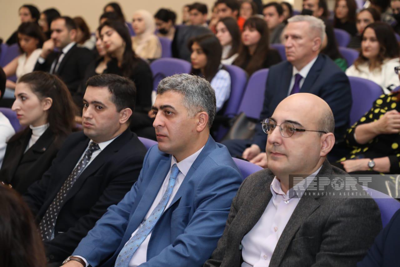 "Heydər Əliyev Azərbaycanda gənclər siyasətinin banisidir" mövzusunda elmi-praktik konfrans keçirilib