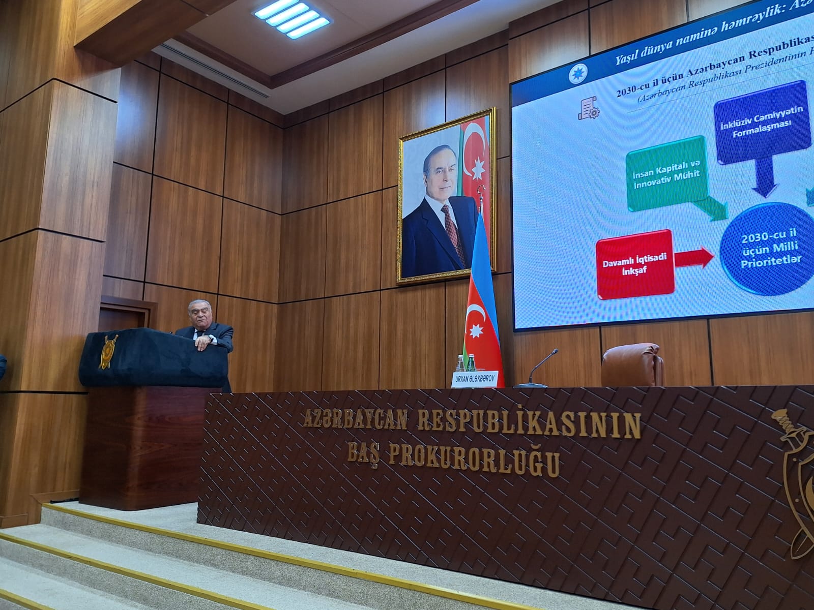 Baş Prokurorluqda "Yaşıl Dünya naminə həmrəylik ili"nə həsr olunmuş tədbir keçirilib