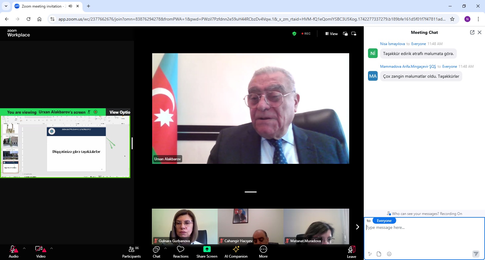 Azərbaycan Respublikasının Prezidenti yanında Dövlət İdarəçilik Akademiyasında Azərbaycan Respublikasının Ədliyyə Nazirliyinin əməkdaşları üçün təlim baş tutdu