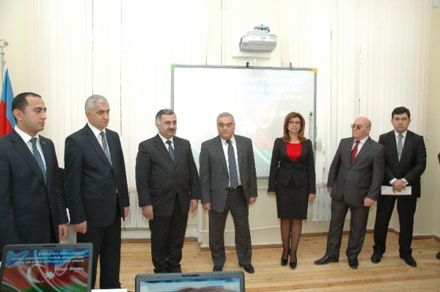 Dövlət İdarəçilik Akademiyasında “Elektron Hökumət Təlim Mərkəzi”nin açılışı olmuşdur