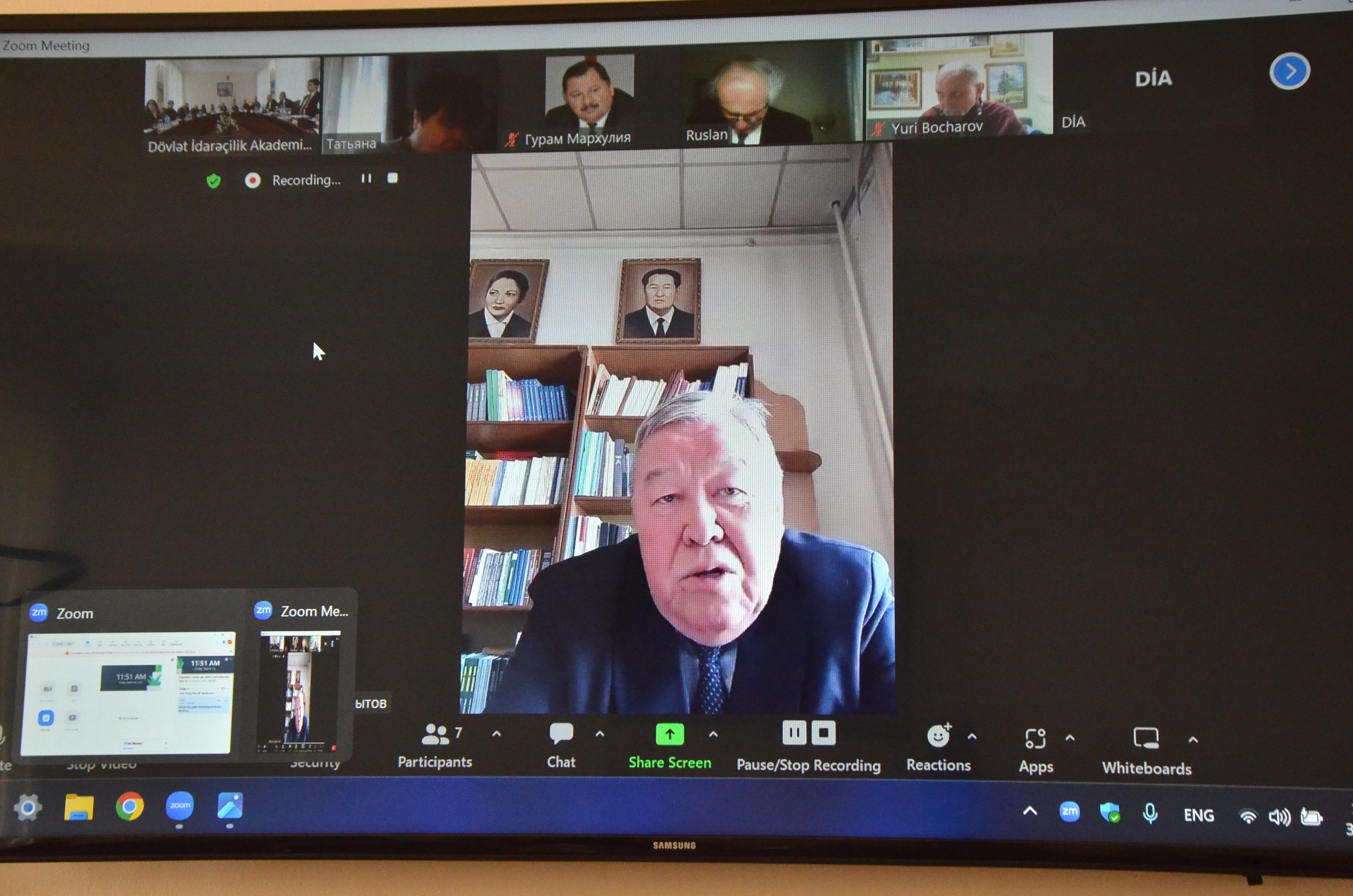 Dövlət İdarəçilik Akademiyasında “Beynəlxalq münaqişələr və təhlükəsizlik problemləri” mövzusunda beynəlxalq elmi konfrans keçirilib.