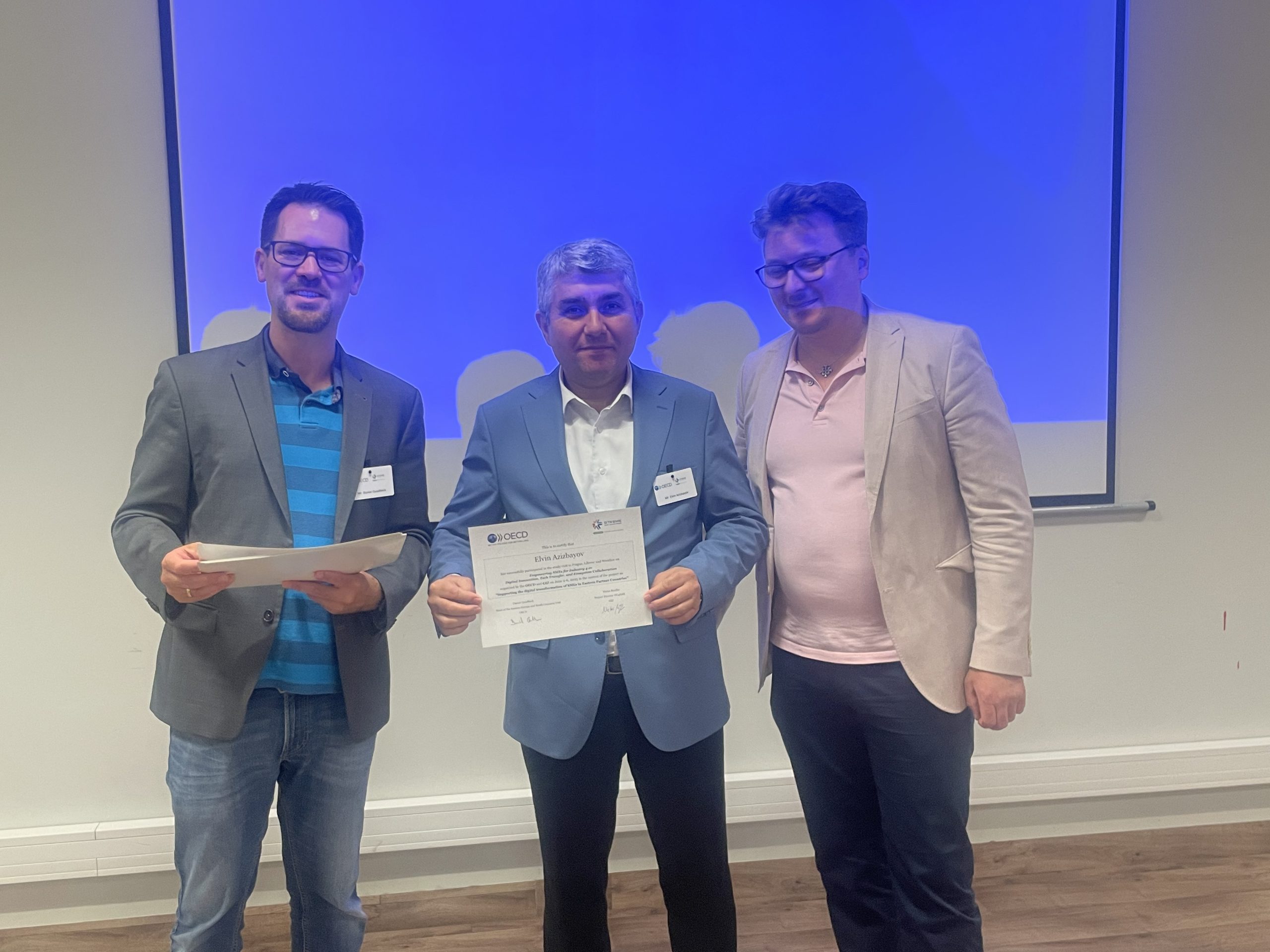 DİA əməkdaşı Rəqəmsal transformasiya üzrə beynəlxalq təlimdə iştirak edib