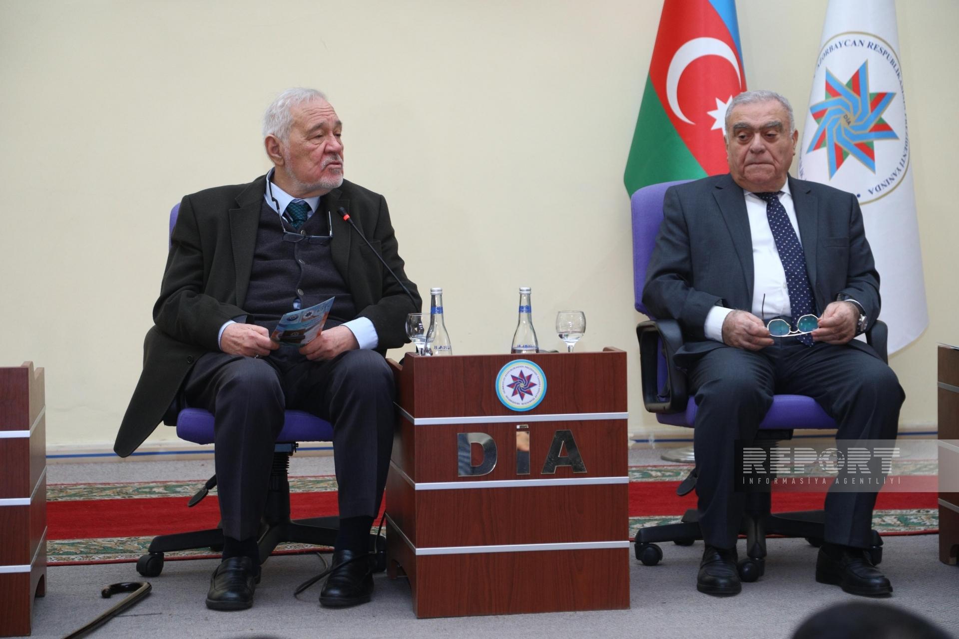 DİA - da “Milli mənsubiyyət hüququnun konstitusion əsasları və tarixi aspektləri” mövzusunda beynəlxalq konfrans keçirilib