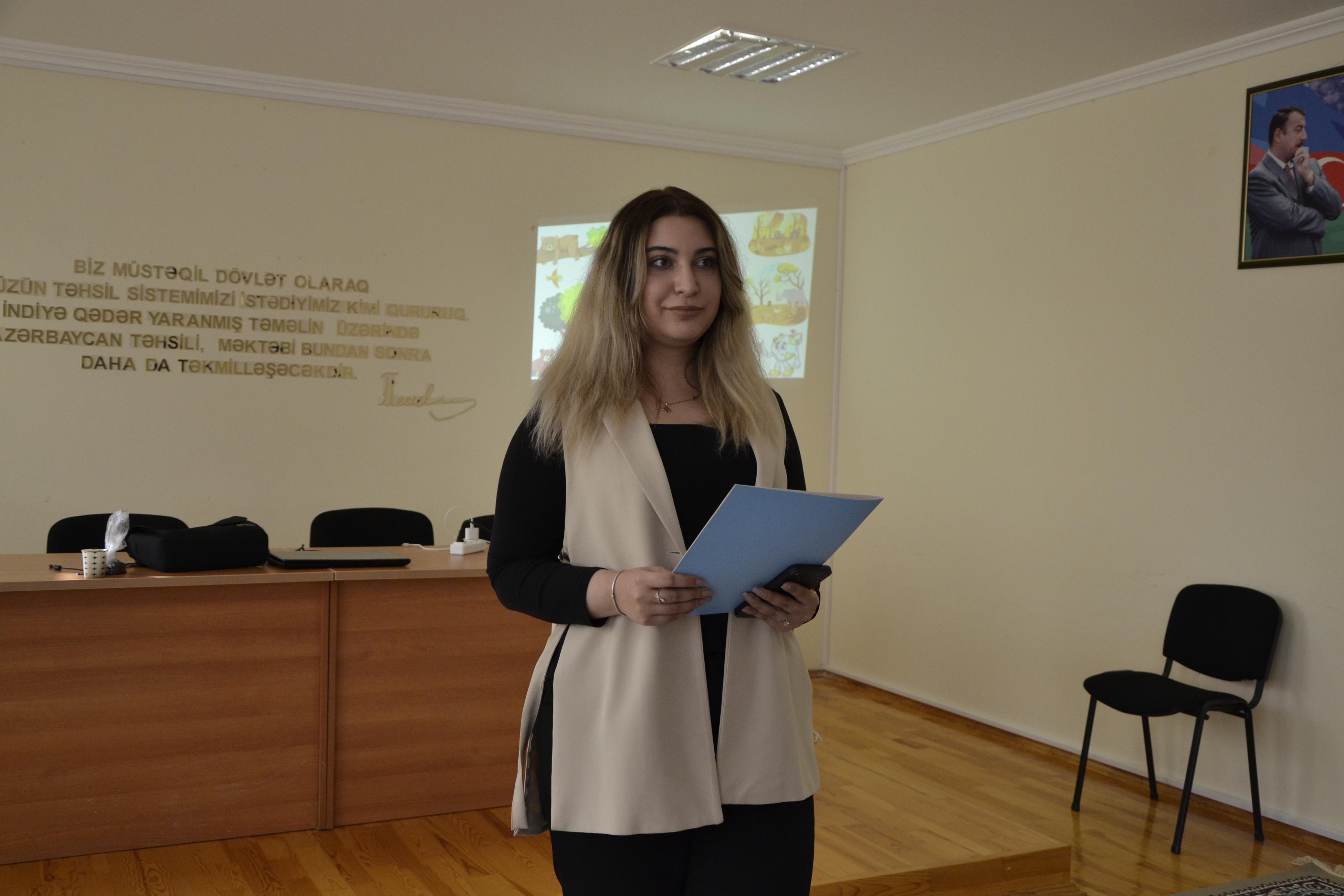 Müəllim və tələbələrimiz internat məktəbində şagirdlərlə görüşmüşlər