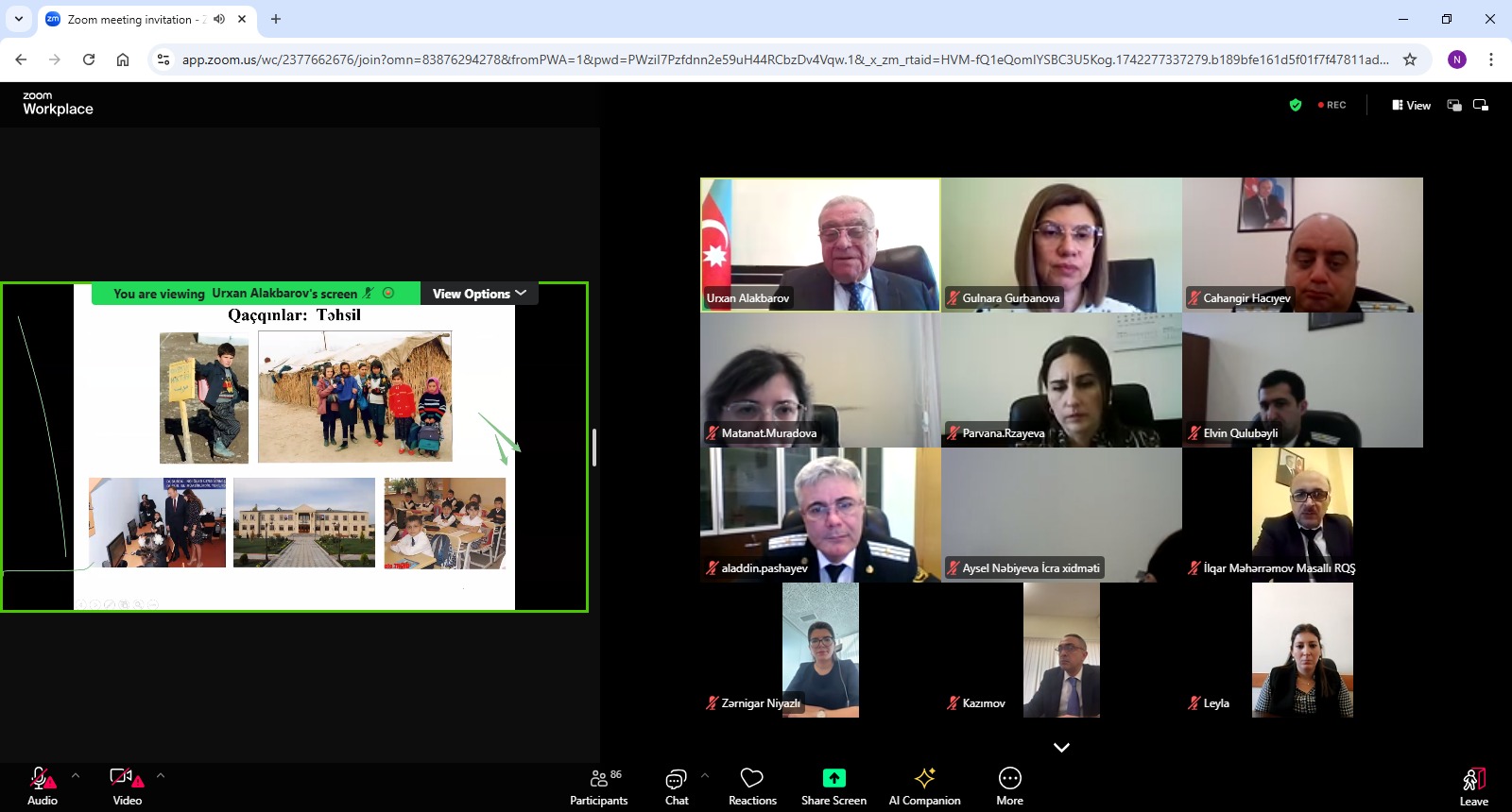 Azərbaycan Respublikasının Prezidenti yanında Dövlət İdarəçilik Akademiyasında Azərbaycan Respublikasının Ədliyyə Nazirliyinin əməkdaşları üçün təlim baş tutdu