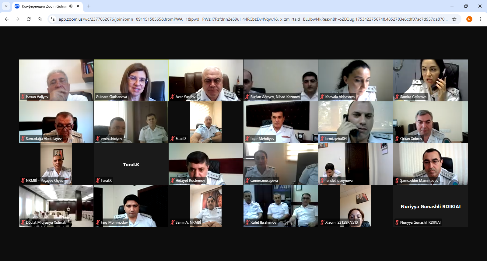 DİA-da Dövlət Miqrasiya Xidmətinin əməkdaşları üçün “Ümummilli Lider Heydər Əliyev müstəqil Azərbaycan Konstitusiyasının müəllifidir” adlı təlim keçirilmişdir