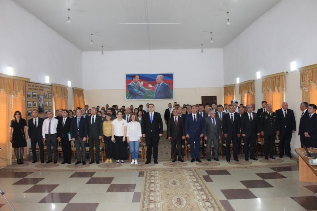 Xocavənd rayonundan olan dövlət qulluqçuları üçün ixtisasartırma təlimi keçirilib