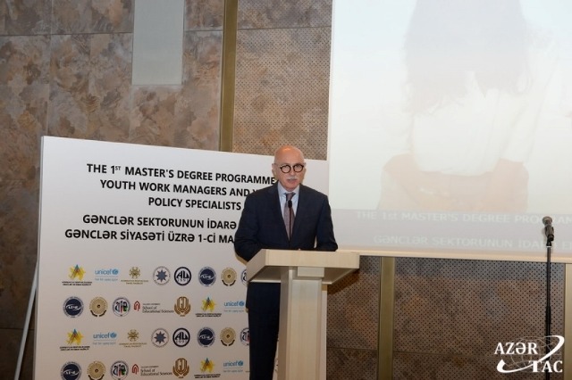 “Gənclər sektorunun idarə edilməsi və gənclər siyasəti üzrə 1-ci Magistr proqramı”nın təqdimat mərasimi keçirilib