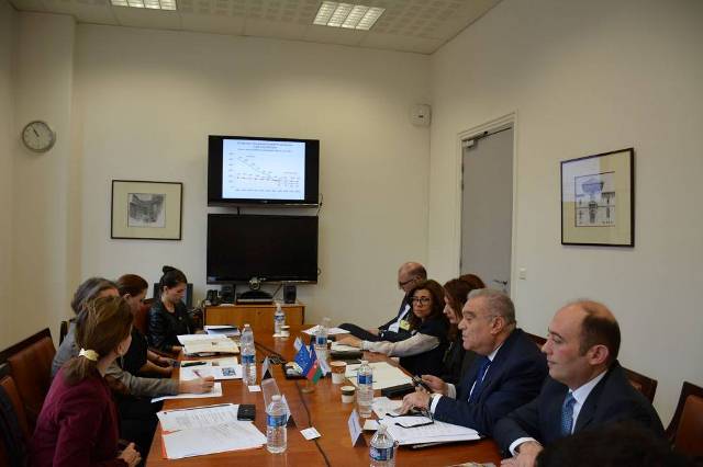 Dövlət İdarəçilik Akademiyasının nümayəndə heyəti Parisdə bir sıra görüşlər keçirib