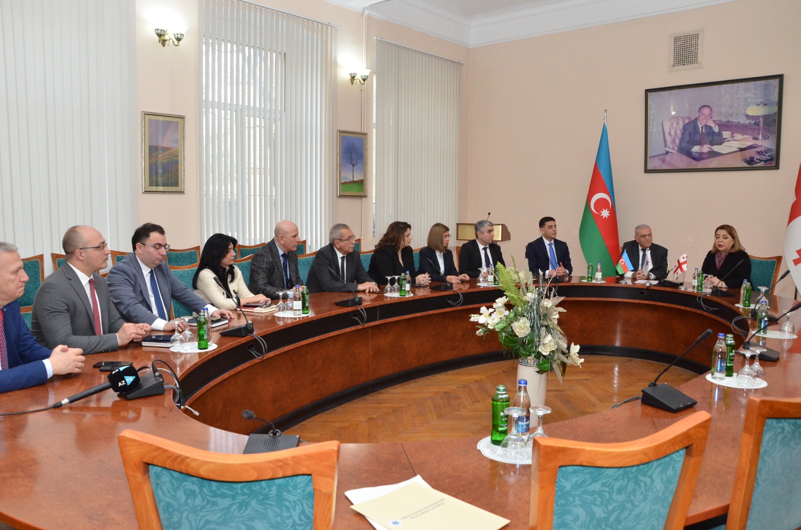 Azərbaycan Respublikasının Prezidenti yanında Dövlət İdarəçilik Akademiyası və Gürcüstanın Zurab Jvaniya adına Dövlət İdarəçilik Məktəbi arasında əməkdaşlıq haqqında memorandum imzalanıb