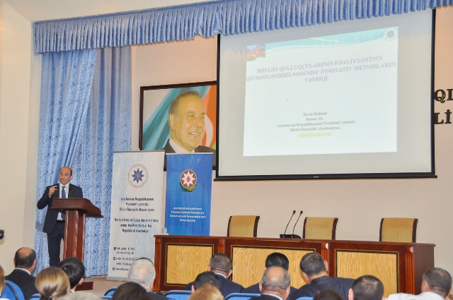 Bərdədə və Gəncədə “Azərbaycanın innovativ inkişafı” mövzusunda seminar keçirilib