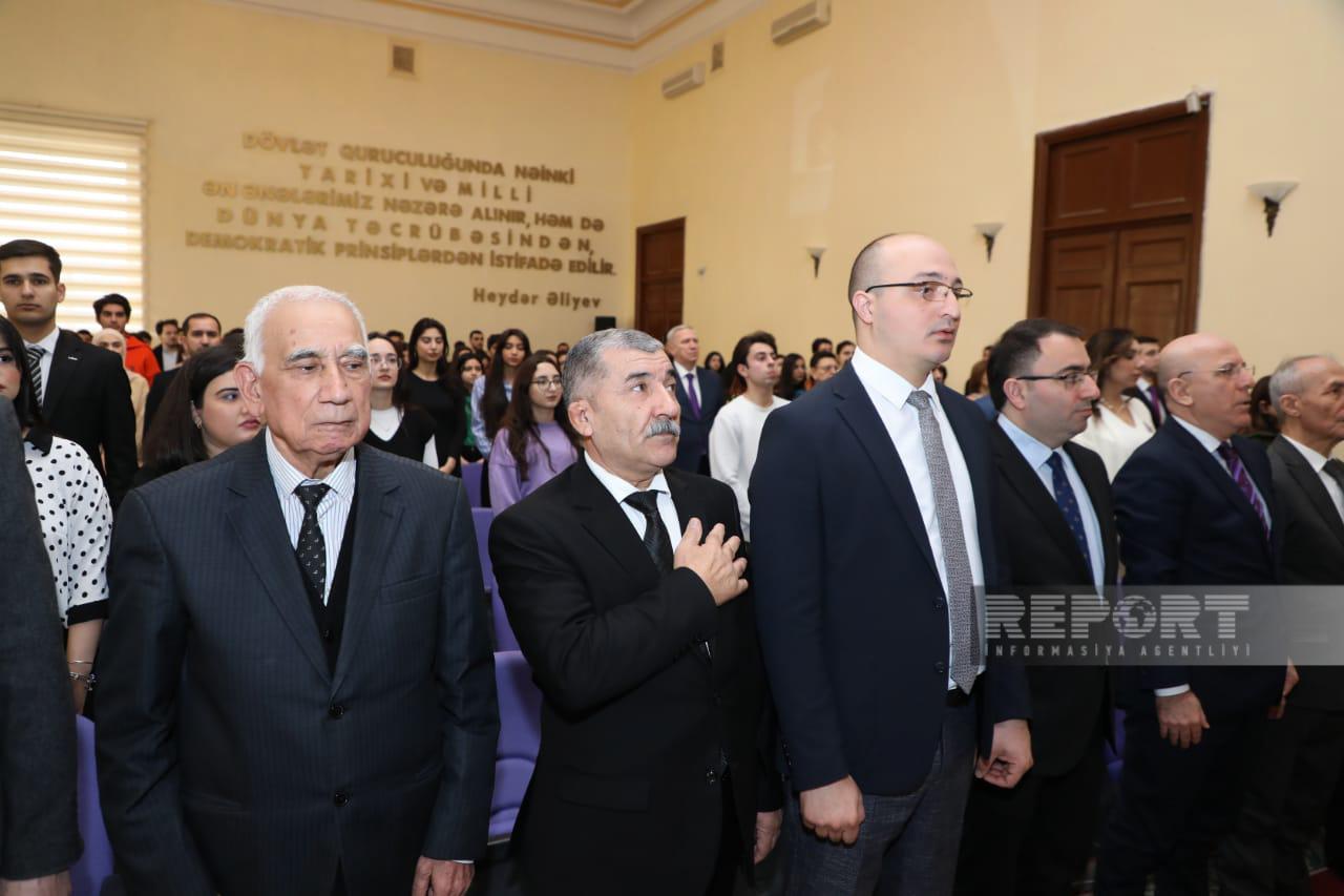 "Heydər Əliyev Azərbaycanda gənclər siyasətinin banisidir" mövzusunda elmi-praktik konfrans keçirilib