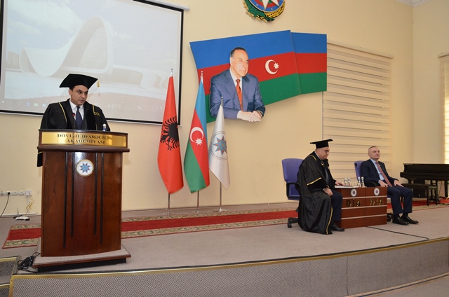 Albaniya Prezidentinə Dövlət İdarəçilik Akademiyasının fəxri doktoru adı verilib