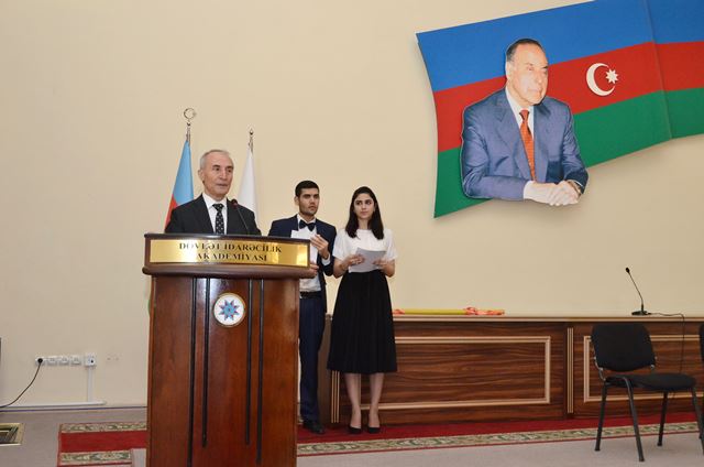 Dövlət İdarəçilik Akademiyasında məzun günü qeyd edilib