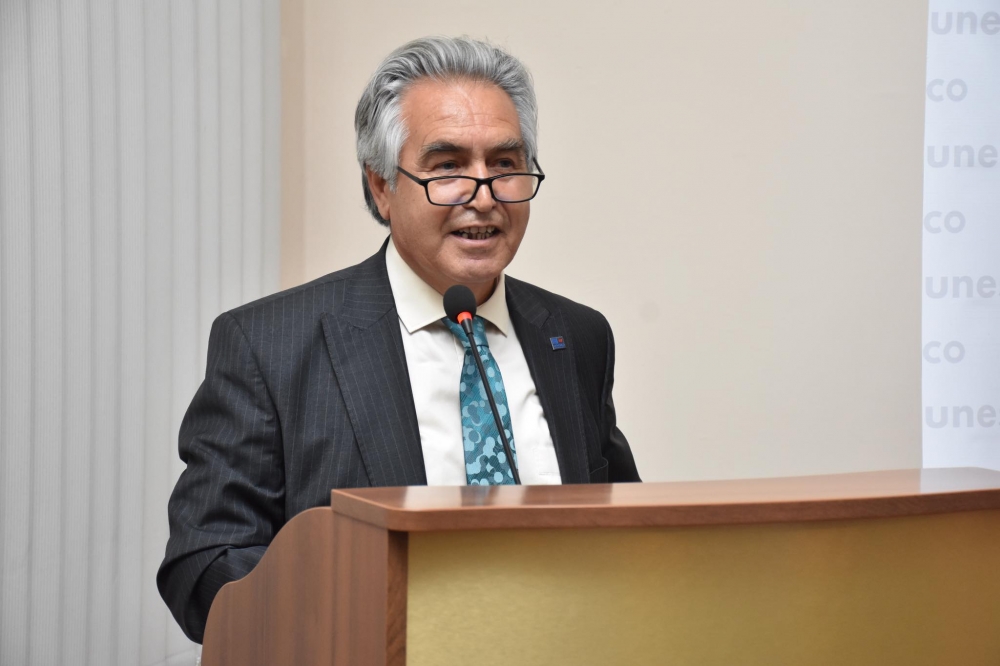 Bakıda qədim türk əlifbasının oxunmasının 130 illiyinə həsr olunmuş beynəlxalq konfrans keçirilib