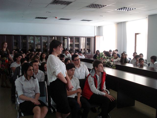 Beynəlxalq Yer Gününə həsr olunmuş mühazirə dinlənilmişdir