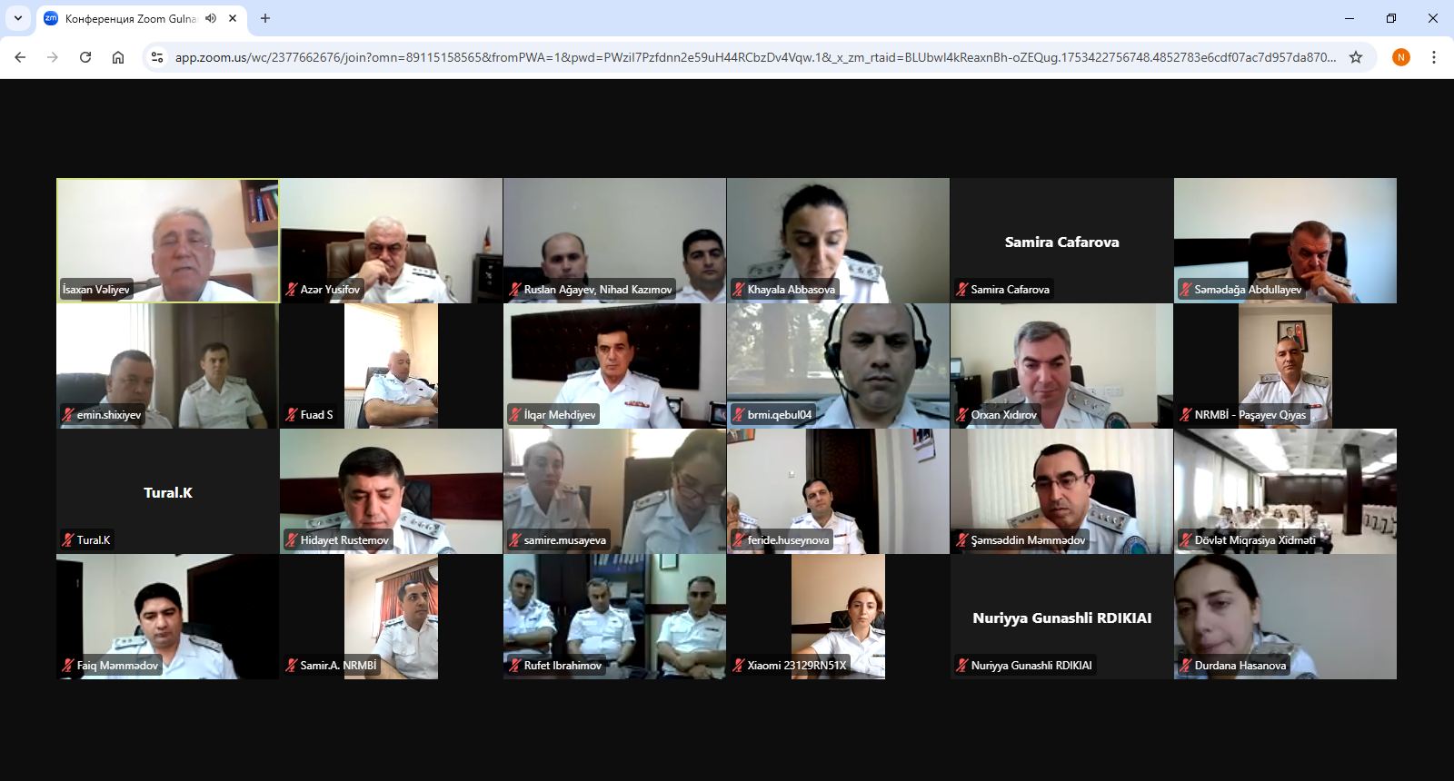 DİA-da Dövlət Miqrasiya Xidmətinin əməkdaşları üçün “Ümummilli Lider Heydər Əliyev müstəqil Azərbaycan Konstitusiyasının müəllifidir” adlı təlim keçirilmişdir