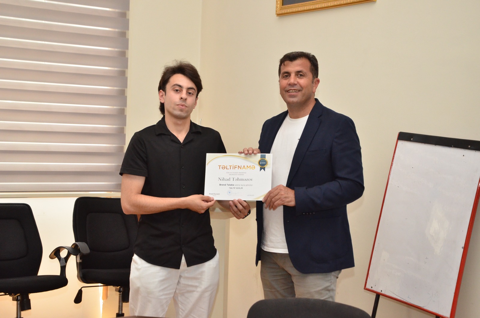 DİA-nın “Brend tələbə”ləri mükafatlandırıldı