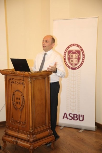 Azərbaycanlı alimin Ankara Sosial Elmlər Universitetində mühazirəsi dinlənilib