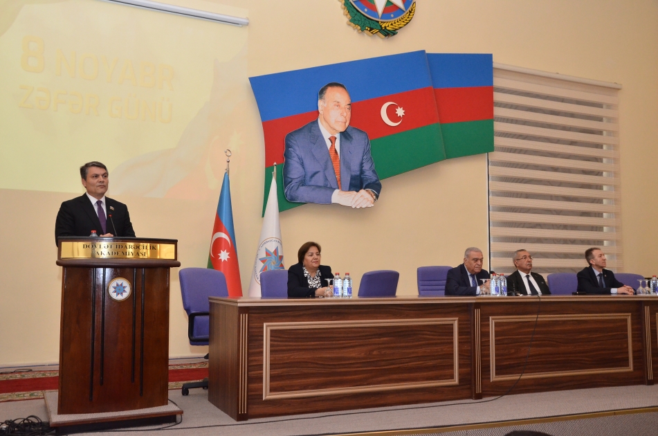 DİA-da 8 Noyabr – Zəfər Gününə həsr olunmuş elmi-praktik konfrans