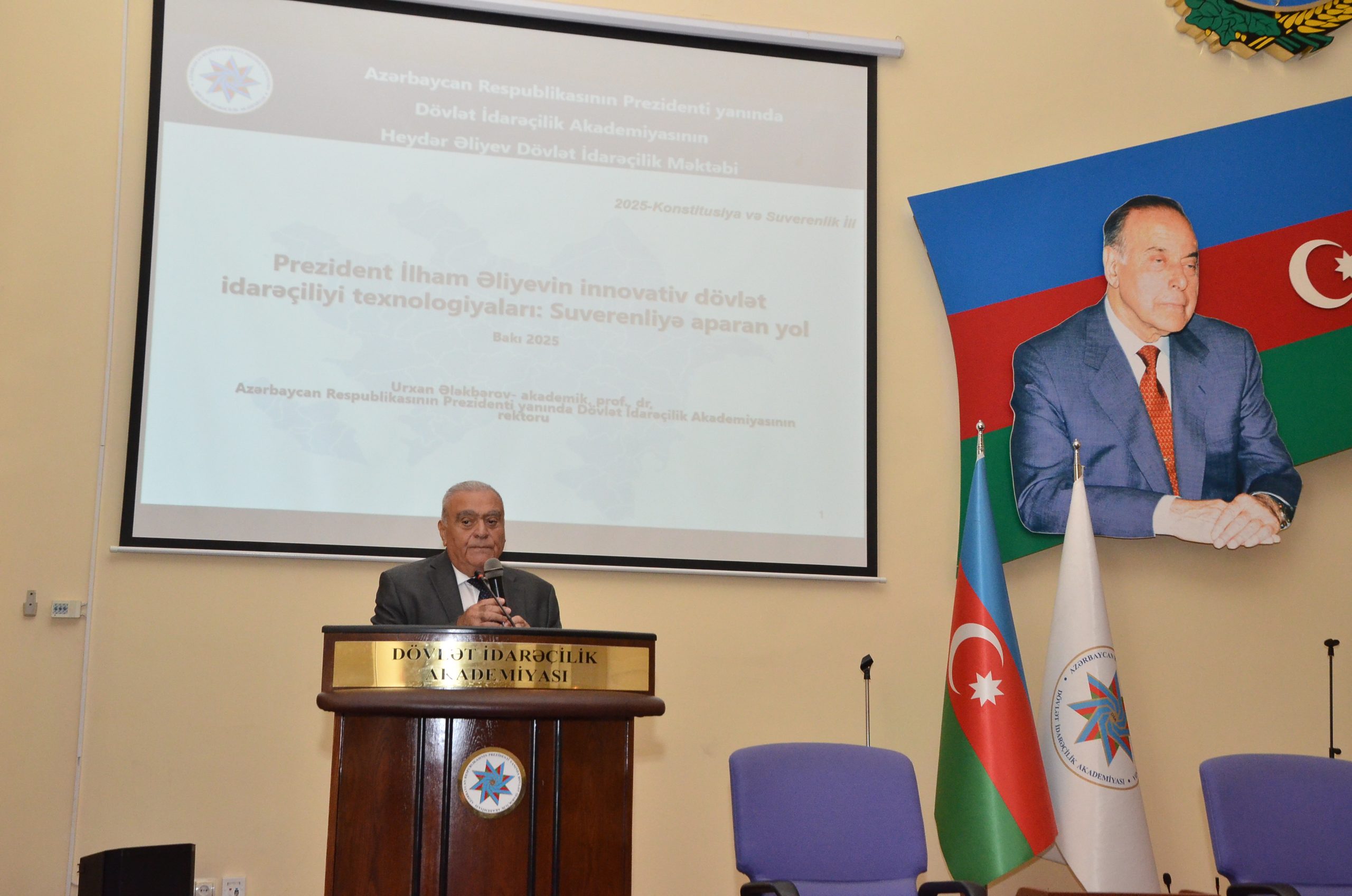 Sentyabrın 15-də Dövlət İdarəçilik Akademiyasında Bilik Günü və yeni dərs ilinin başlanması qeyd olunub