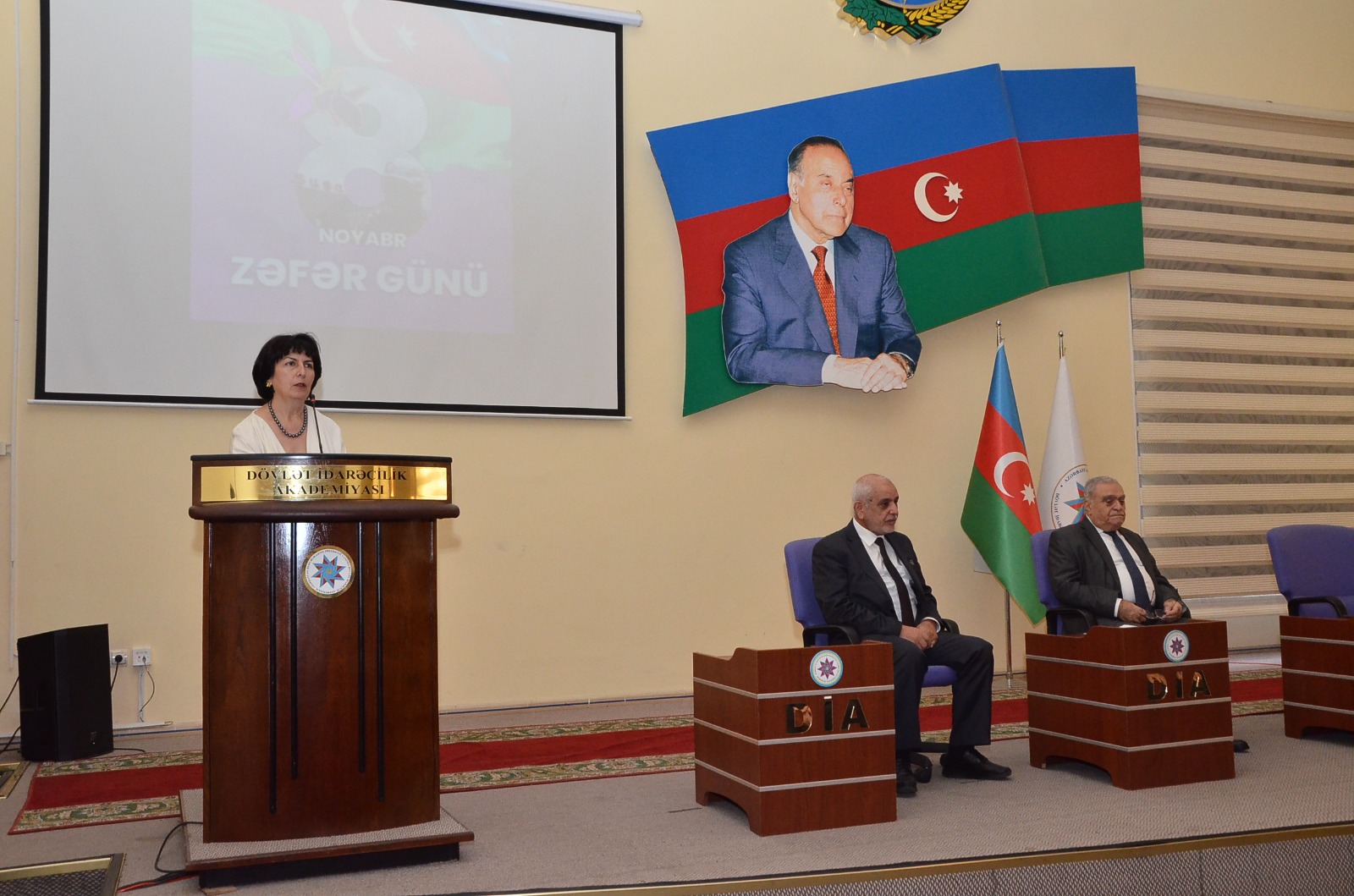 DİA-da 8 Noyabr - Zəfər Günü ilə əlaqədar konfrans baş tutmuşdur.